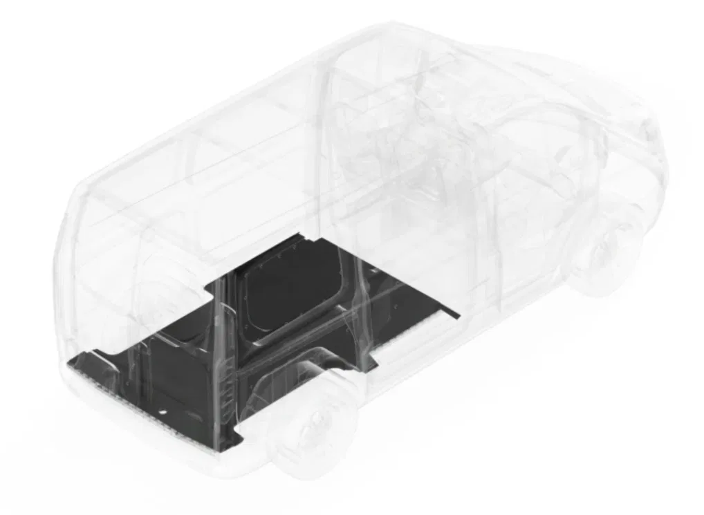 FD0714-11RF1 – LEGEND FLEET Cargo Area Liner, Direct-Fit Black Flat Edges Polypropylene Non-Skid Full Cargo Area 1 Pi...